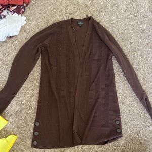 Brown Worthington cardigan
